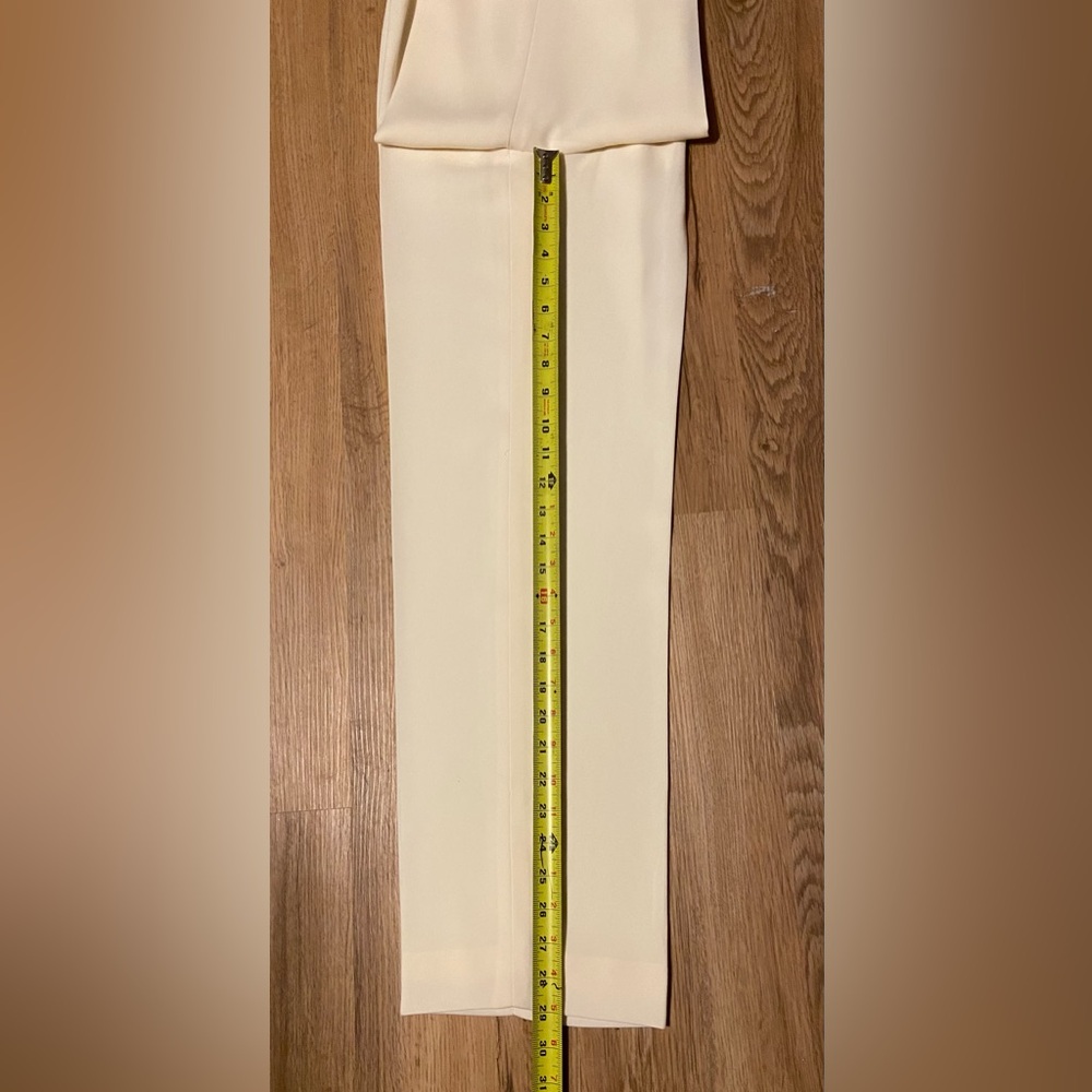Kasper NWT Timeless Style: Vintage 2P Cream-colored fully-lined pants. - Picture 3 of 10